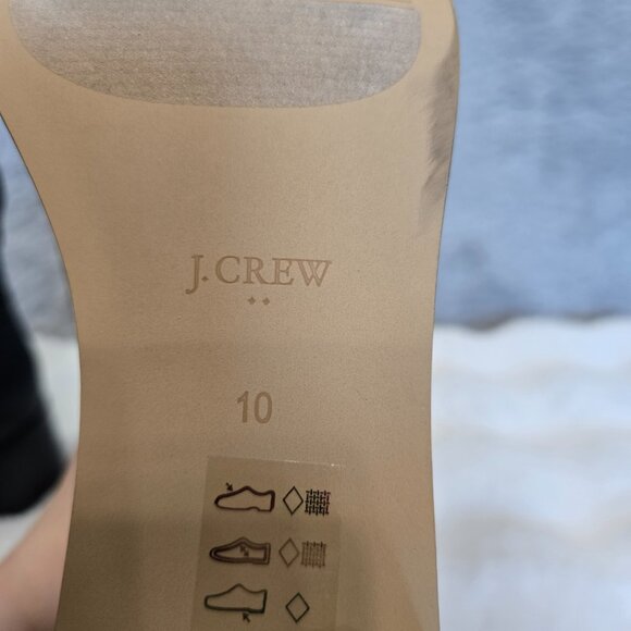 J. Crew Factory Chelsea Boot Women's Black Faux Leather CA774 NEW Size 7, 10 - Picture 11 of 11